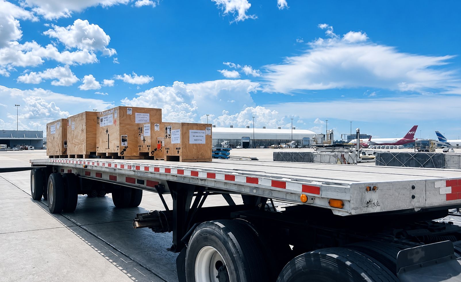 Air freight - cargo plane